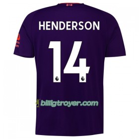 Billige Fotballdrakter Liverpool Henderson 14 Bortedraktsett 2018/19 Kortermet